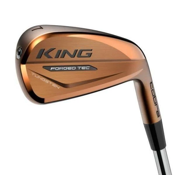 Cobra King Forged Tec Copper Individual Irons - Steel - Free Custom Options 1 Cobra King Forged Tec Copper Individual Irons - Steel - Free Custom Options