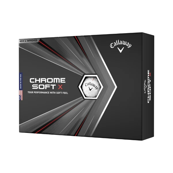 Custom Logo Callaway Chrome Soft X Golf Balls 1 Custom Logo Callaway Chrome Soft X Golf Balls